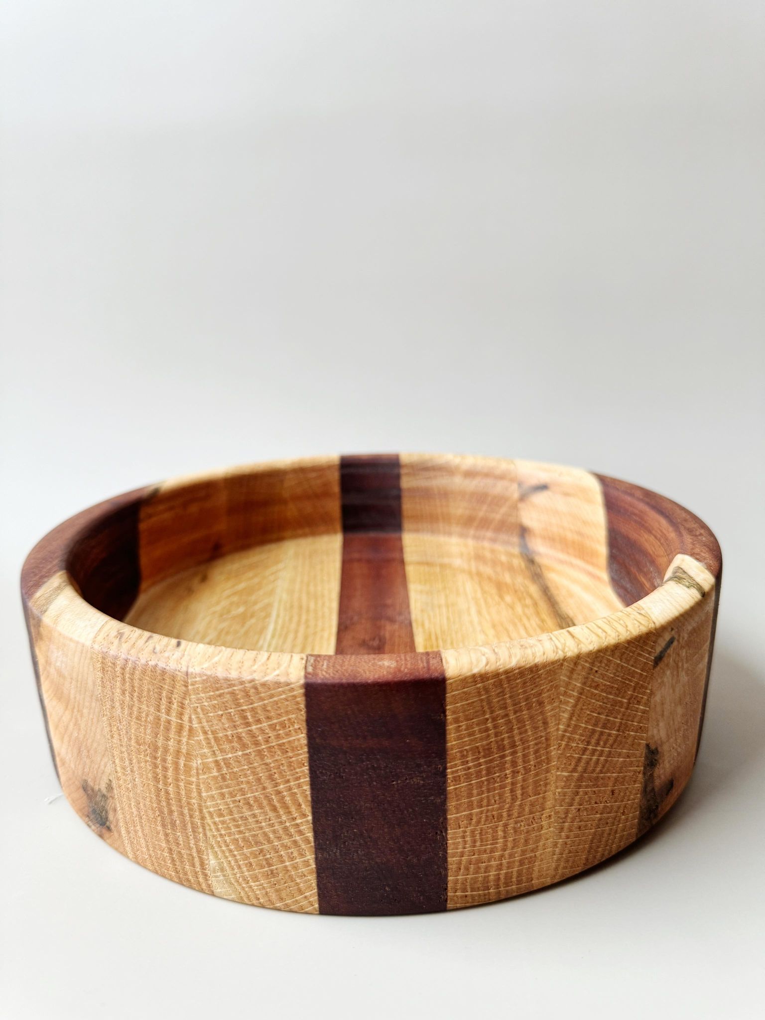 Handmade Wood Bowl - Exotic Sapele Wood